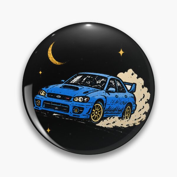 Item preview, blue car at night designed and sold by ADUO .