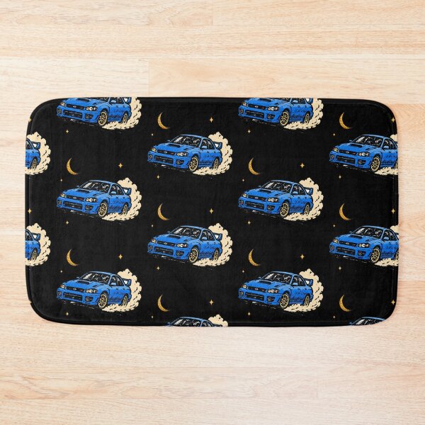 Item preview, blue car at night designed and sold by ADUO .