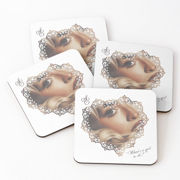 Item preview, Sabrina Carpenter Whats A Girl To Do Lace Frame Aesthetic designed and sold by WallHelloStore.