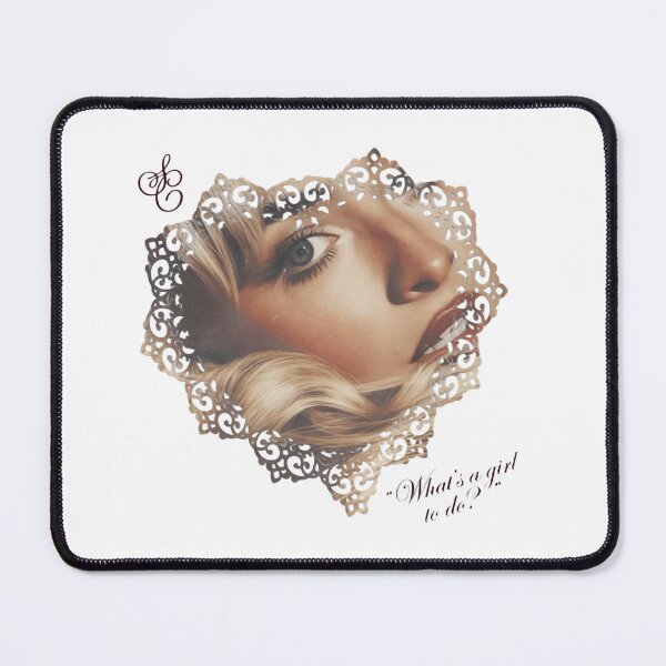 Item preview, Sabrina Carpenter Whats A Girl To Do Lace Frame Aesthetic designed and sold by WallHelloStore.