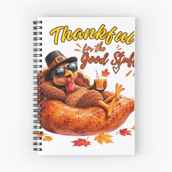 Item preview, Funny Turkey Thankful for Good Stuff designed and sold by Moonya26.