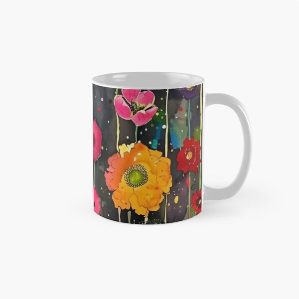 Item preview, Gustav Klimt Flower Garden Vivid Seamless Flowers Vintage Floral Patterns Digital Art Illustration designed and sold by Matt_Smith.