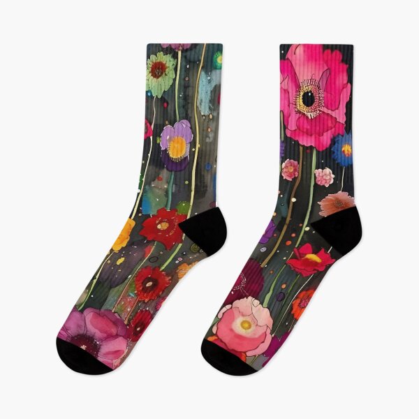 Item preview, Gustav Klimt Flower Garden Vivid Seamless Flowers Vintage Floral Patterns Digital Art Illustration designed and sold by Matt_Smith.
