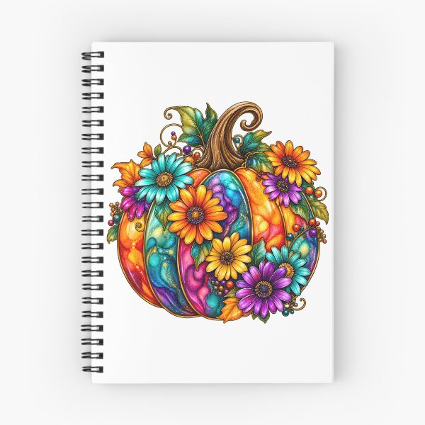 Item preview, Fall Pumpkin Bow – Boho Floral Autumn designed and sold by Rtcraftani.