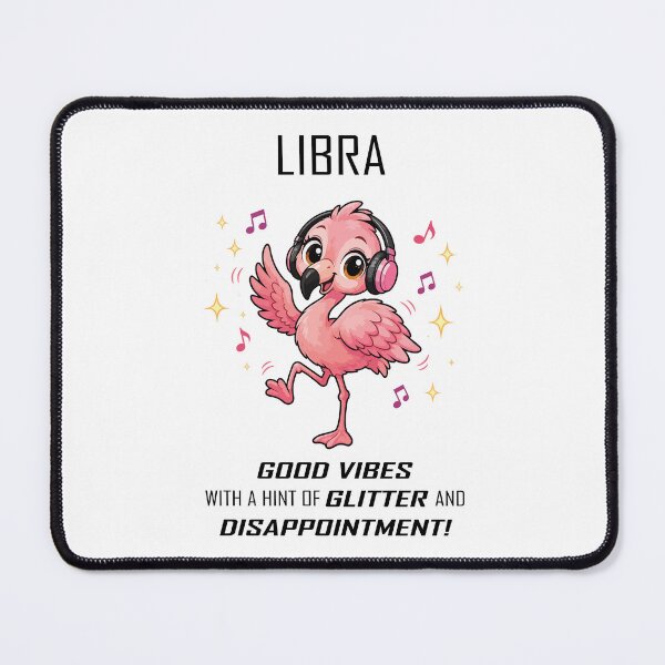 Item preview, Libra - Good Vibes, Glitter, and Disappointment designed and sold by Remake Design Lab.