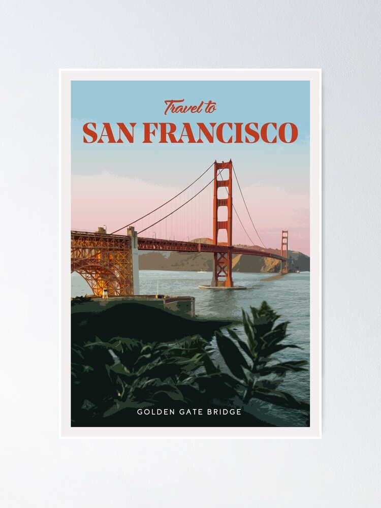 Alternate view of San Francisco Poster