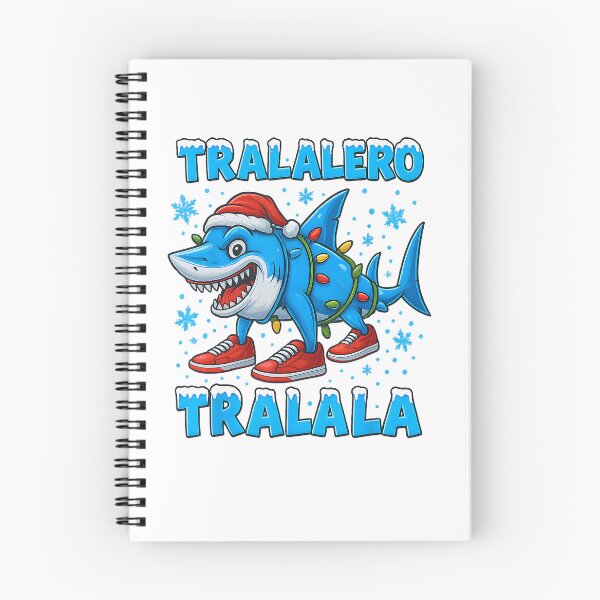 Item preview, Tralalero Tralala Christmas Shark Design designed and sold by sheelaghgiombe.