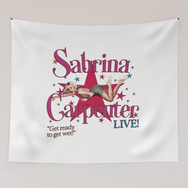 Item preview, Sabrina Carpenter Live Get Ready To Get Wet designed and sold by WallHelloStore.