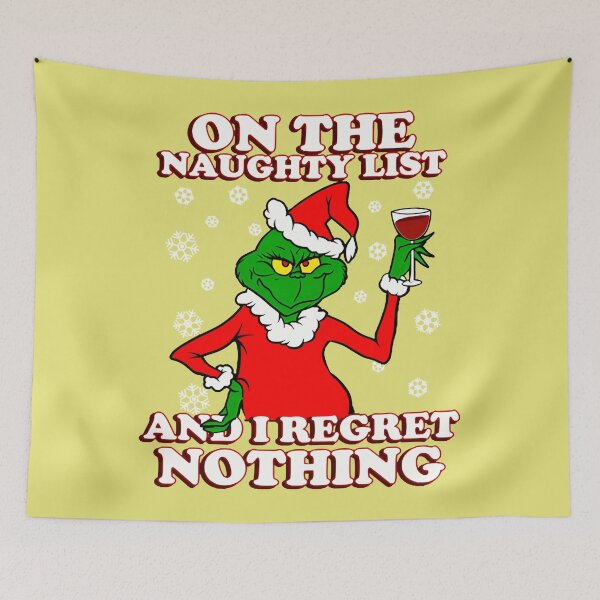 Item preview, Grinch Naughty List designed and sold by Glenamadyn.