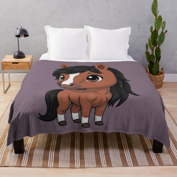 Item preview, A chibi-style drawing of the Adaev Horse designed and sold by Cheval-de-coeur.