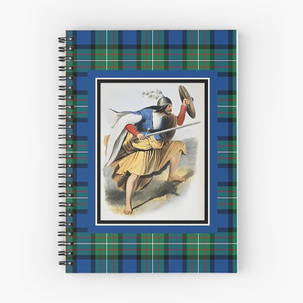 Item preview, Clan Ferguson Vintage Portrait Tartan Border designed and sold by plaidwerx.