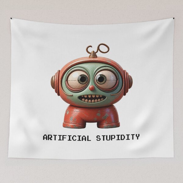 Item preview, ARTIFICIAL STUPIDITY designed and sold by Art2Be-Studio.