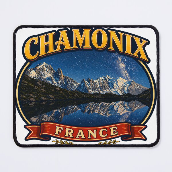 Item preview, Chamonix, France - Travel Art designed and sold by vectcd.