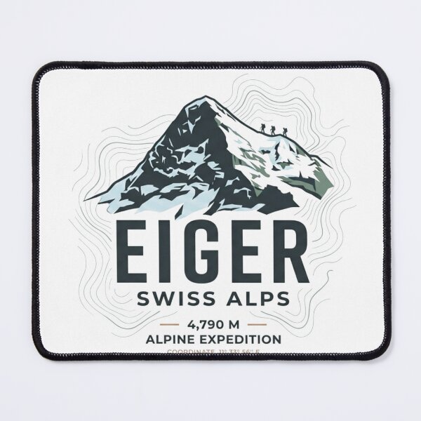 Item preview, Eiger Switzerland | Alpine Expedition Mountain Adventure Design designed and sold by Mathias Yakubu Design.