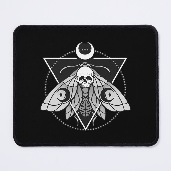 Item preview, Moth Skull Vintage Halloween designed and sold by TShirtsofYou.