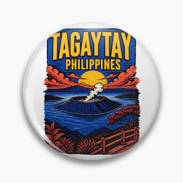 Item preview, Tagaytay Philippines Vintage Travel Tourism designed and sold by TravelersGems.