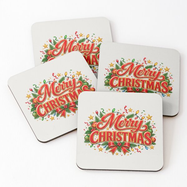 Item preview, Merry Christmas Festive Lights and Stars designed and sold by annenambiro.