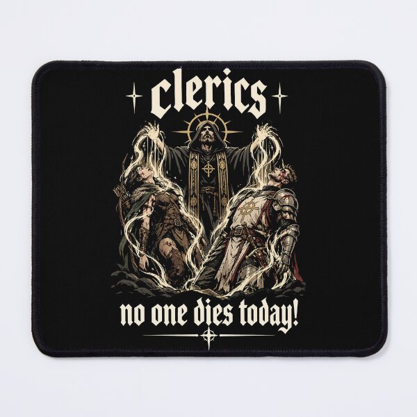 Item preview, Clerics - No one dies today! designed and sold by abby-thorns.