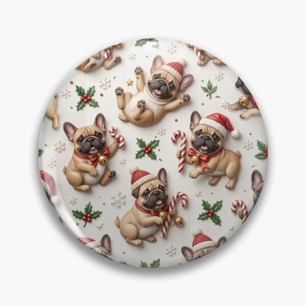 Item preview, French Bulldog Christmas iPhone Case designed and sold by candiscamera.