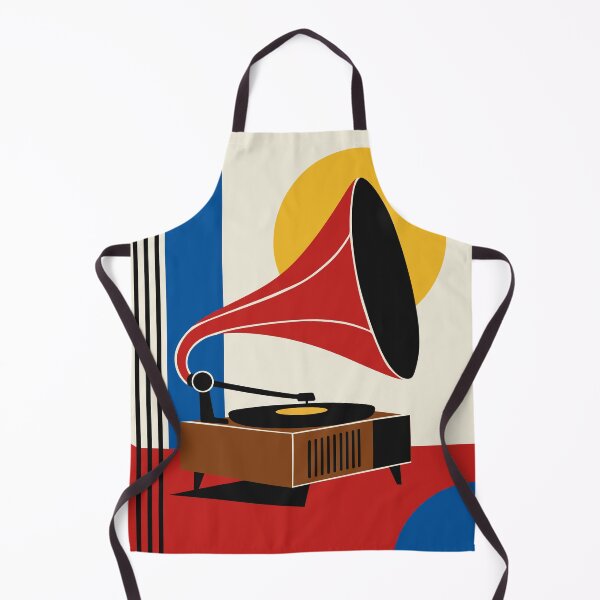 Item preview, Vintage Gramophone Art Print, Mid Century Modern Print, Retro Music Art, Bauhaus Record Player Print, Vinyl Lover Gift, Music Room Decor designed and sold by Studio pod Burom.
