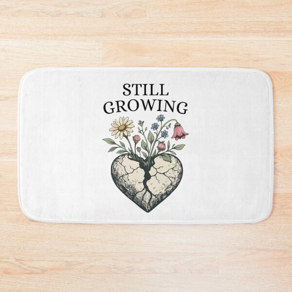 Item preview, Still Growing Quote | Healing & Growth Botanical | Beauty In Brokenness & Resilience designed and sold by stylishdzign.