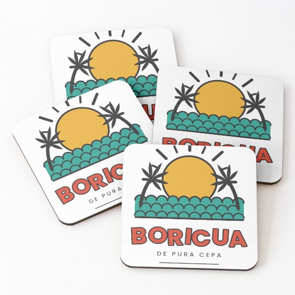 Item preview, Boricua de Pura Cepa — Sol, Mar y Palmas Puerto Rico designed and sold by jdevarona.