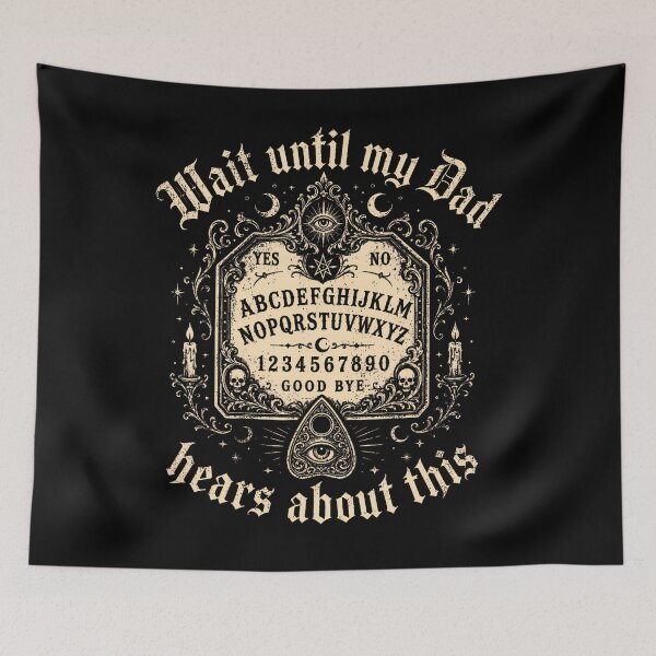 Item preview, Dark Humor Dad Memorial Wait Until My Dad Hears About This designed and sold by Alzasshop.