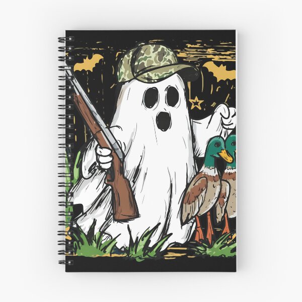 Item preview, Duck Hunting Ghost Cute Spooky Halloween Hunter designed and sold by HUTEND.