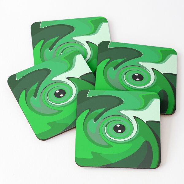 Item preview, Green Swirl Abstraction designed and sold by Elaine M Hayward .
