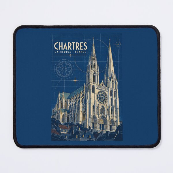 Item preview, Chartres Cathedral - France  designed and sold by GoodOldVintage.
