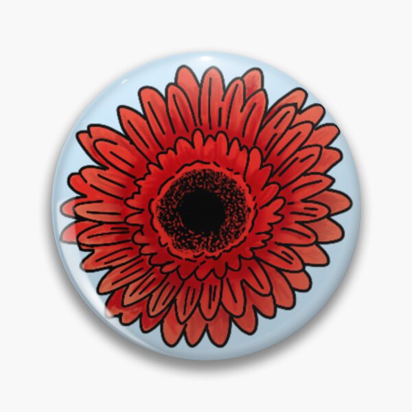 Item preview, Red Gerbera designed and sold by emcrawfordart.