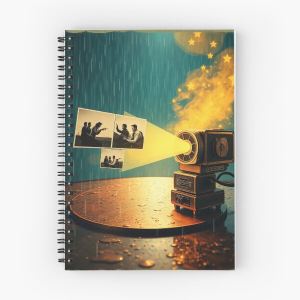 Item preview, Vintage Projector Magic Memories Cinema Movie Poster designed and sold by Cine8.