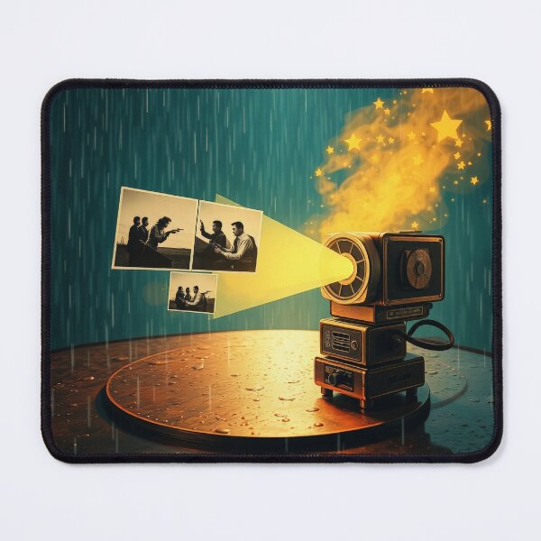 Item preview, Vintage Projector Magic Memories Cinema Movie Poster designed and sold by Cine8.