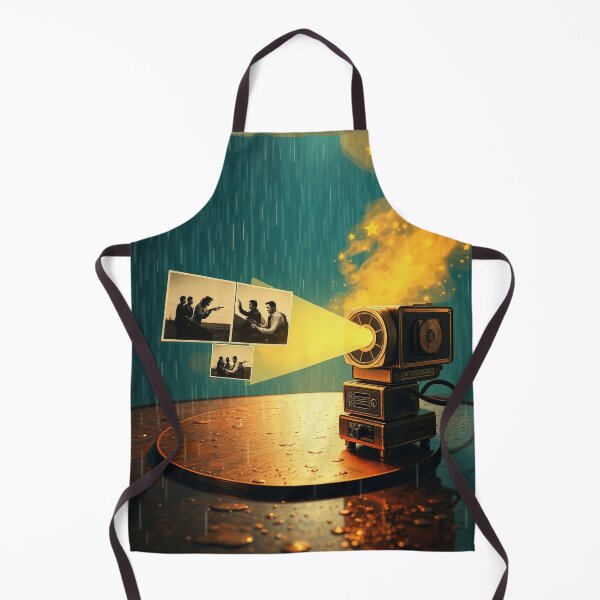 Item preview, Vintage Projector Magic Memories Cinema Movie Poster designed and sold by Cine8.