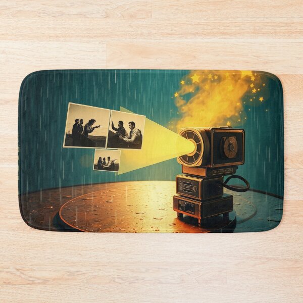Item preview, Vintage Projector Magic Memories Cinema Movie Poster designed and sold by Cine8.