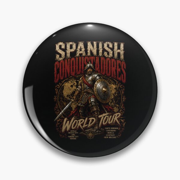 Item preview, Spanish Conquistadores World Tour designed and sold by Retr0Tshirts.