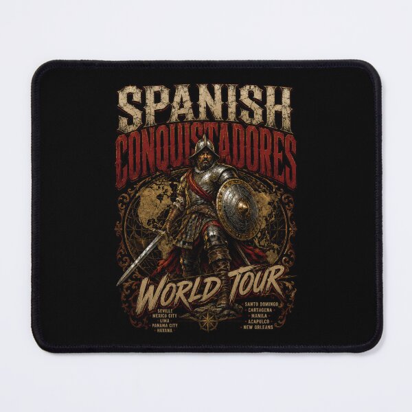 Item preview, Spanish Conquistadores World Tour designed and sold by Retr0Tshirts.