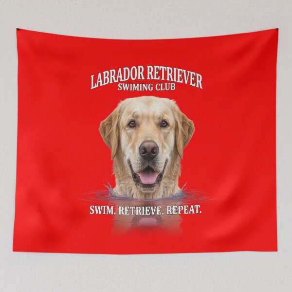 Item preview, Labrador Retriever Dog Owner LABADOR RETRIEVER SWIMING CLUB designed and sold by fantasticdesign.