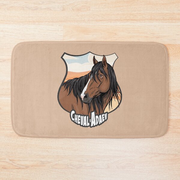 Item preview, The head of the Adaev Horse, a coat of arms and a landscape designed and sold by Cheval-de-coeur.