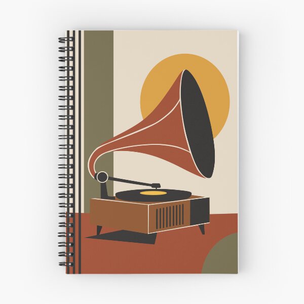 Item preview, Vintage Gramophone Art Print, Mid Century Modern Print, Retro Music Art, Bauhaus Record Player Print, Vinyl Lover Gift, Music Room Decor designed and sold by Studio pod Burom.