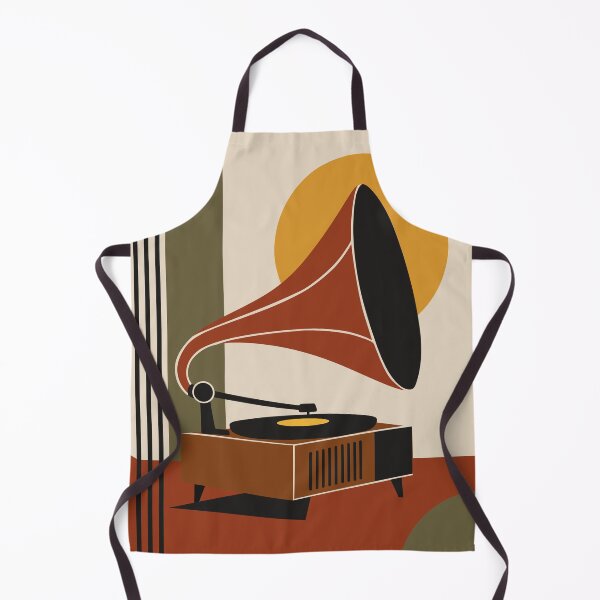 Item preview, Vintage Gramophone Art Print, Mid Century Modern Print, Retro Music Art, Bauhaus Record Player Print, Vinyl Lover Gift, Music Room Decor designed and sold by Studio pod Burom.