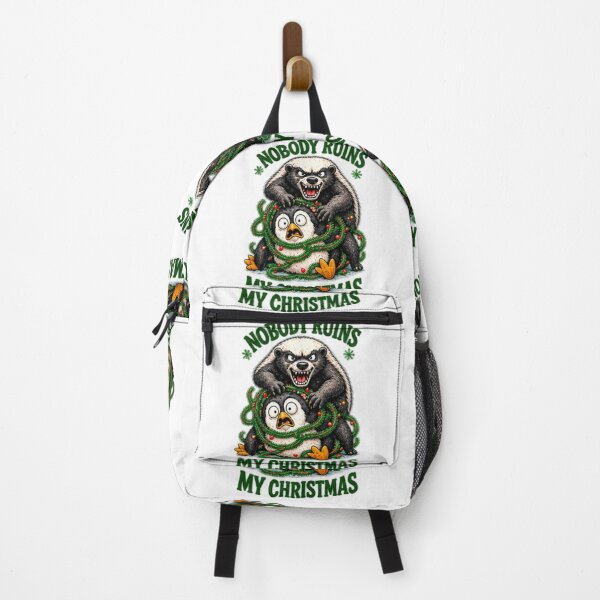 Item preview, Funny Honey Badger Ruins Christmas designed and sold by paintingnou.