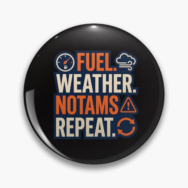 Item preview, Fuel Weather NOTAMS Repeat - Flight Operations Aviation Life designed and sold by Yassino-Studio.