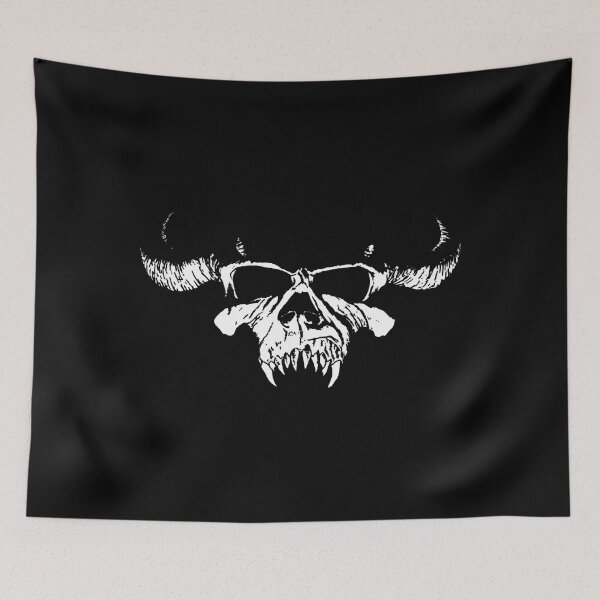 Item preview, Danzig Skull Head  Retro Halftone Art Styl designed and sold by JessikaBuckrid.