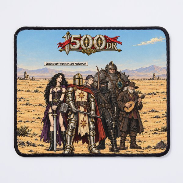 Item preview, 1500DR - Seven adventurers to tame Anauroch! designed and sold by The Druids Dungeon.