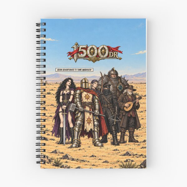 Item preview, 1500DR - Seven adventurers to tame Anauroch! designed and sold by The Druids Dungeon.