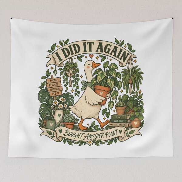 Item preview, I Did It Again Bought Another Plant Funny Goose designed and sold by will freed18.