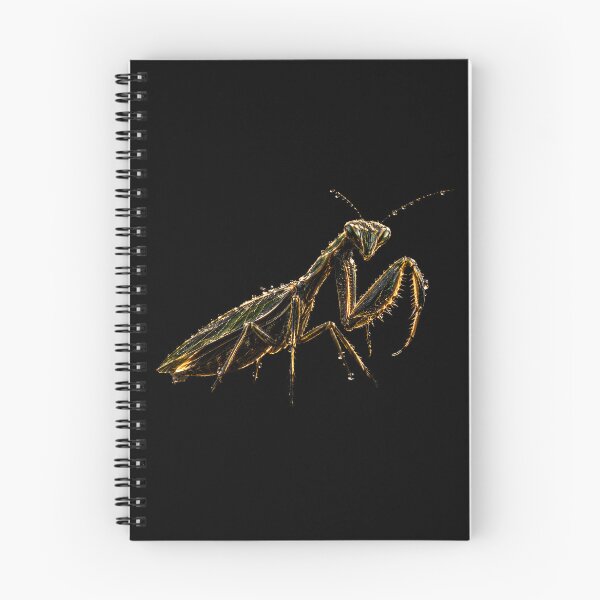 Item preview, Golden Praying Mantis - Dark Macro Art) designed and sold by TitiaDesign.
