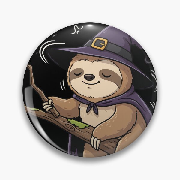Item preview, Wizard Sloth | The Slowest Hex designed and sold by SillyPawsStudio.