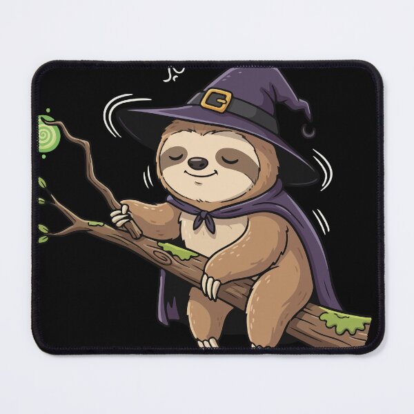 Item preview, Wizard Sloth | The Slowest Hex designed and sold by SillyPawsStudio.